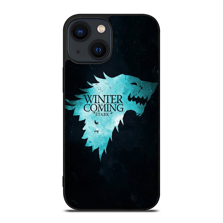 GAME OF THRONES WINTER IS COMING STARK iPhone 14 Plus Case Cover