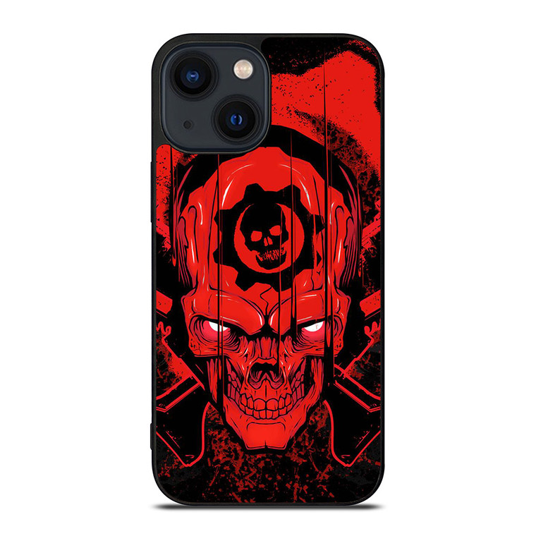 GEARS OF WAR SKULL LOGO iPhone 14 Plus Case Cover