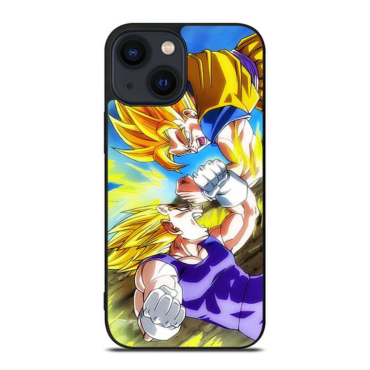 GOKU VS VEGETA DRAGON BALL Z iPhone 14 Plus Case Cover