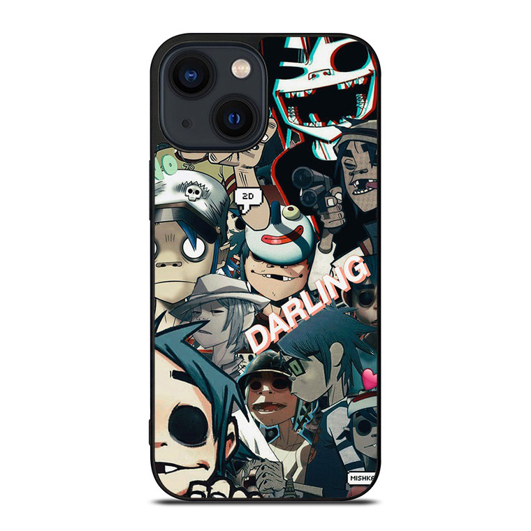 GORILLAZ 2D COLLAGE iPhone 14 Plus Case Cover