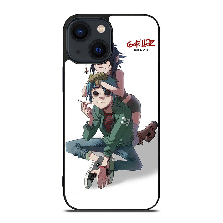 GORILLAZ NOODLES AND 2D iPhone 14 Plus Case Cover