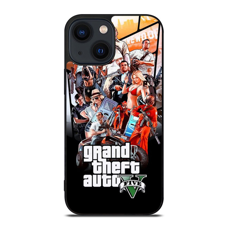 GRAND THEFT AUTO V GTA 5 iPhone 14 Plus Case Cover