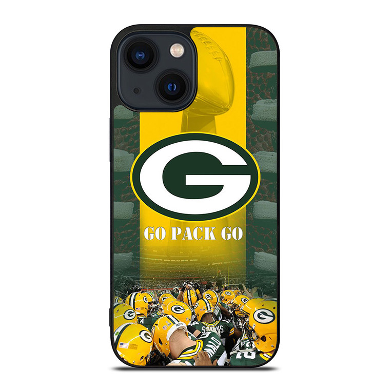 GREEN BAY PACKERS GO PACK GO iPhone 14 Plus Case Cover