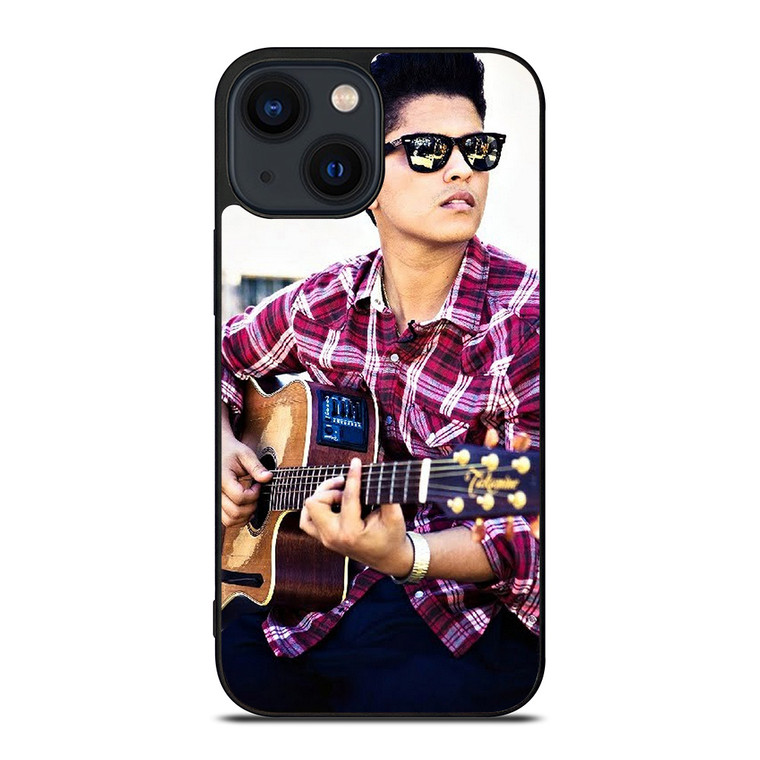 GUITAR BRUNO MARS iPhone 14 Plus Case Cover