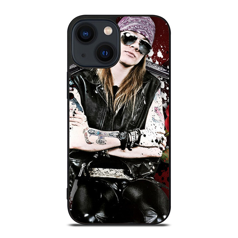 GUNS N ROSES AXL iPhone 14 Plus Case Cover
