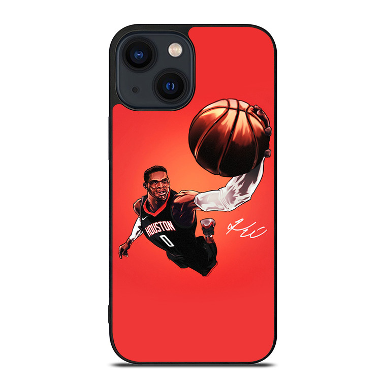 HOUSTON ROCKETS RUSSELL WESTBROOK iPhone 14 Plus Case Cover