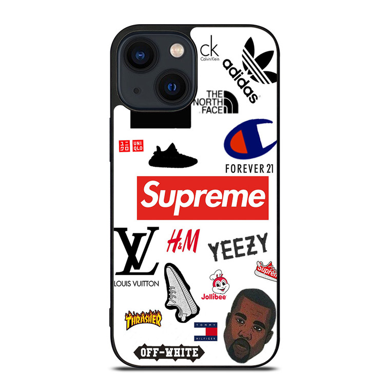 HYPEBEAST BRAND COLLAGE iPhone 14 Plus Case Cover