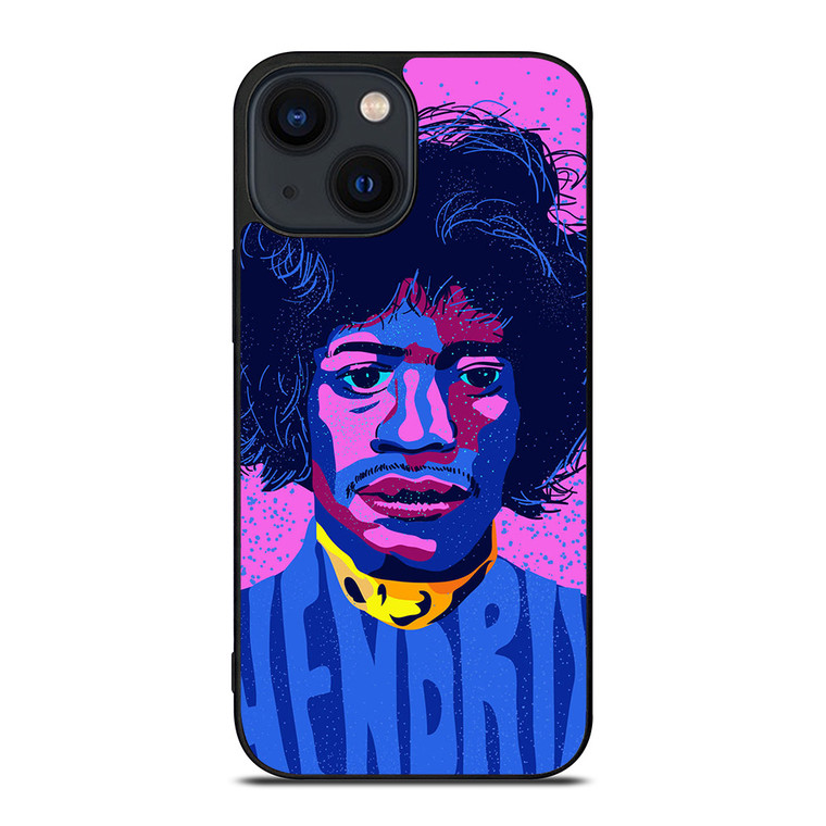 JIMI HENDRIX GUITAR LEGEND ART iPhone 14 Plus Case Cover