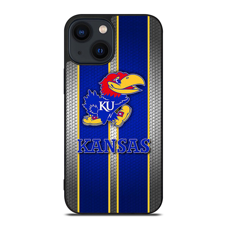 KANSAS JAYHAWKS ICON iPhone 14 Plus Case Cover KANSAS JAYHAWKS ICON iPhone 14 Plus Case Cover