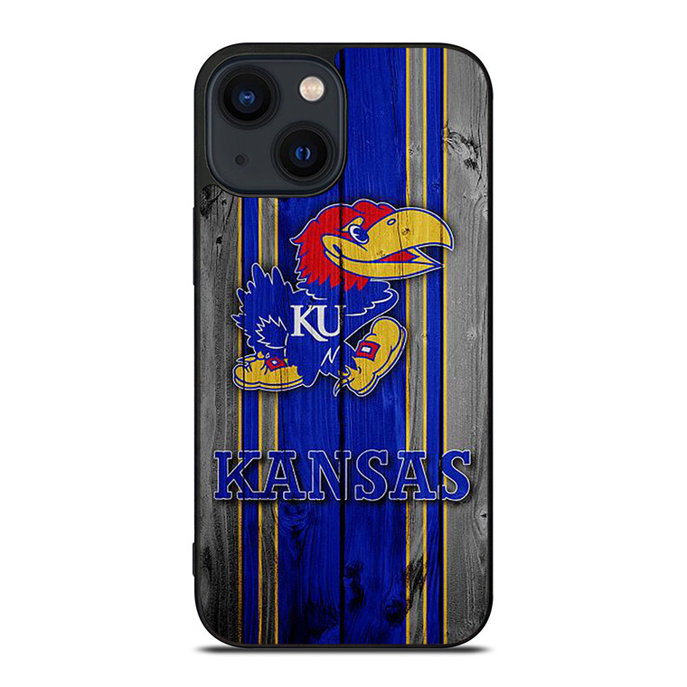 KANSAS JAYHAWKS LOGO iPhone 14 Plus Case Cover