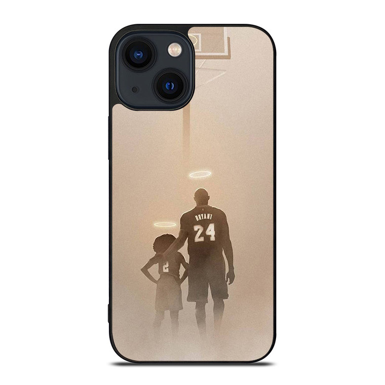 KOBE BRYANT AND GIGI HEAVEN iPhone 14 Plus Case Cover KOBE BRYANT AND GIGI HEAVEN iPhone 14 Plus Case Cover