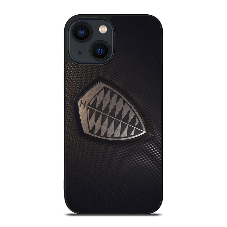 KOENIGSEGG CARBON CAR LOGO iPhone 14 Plus Case Cover