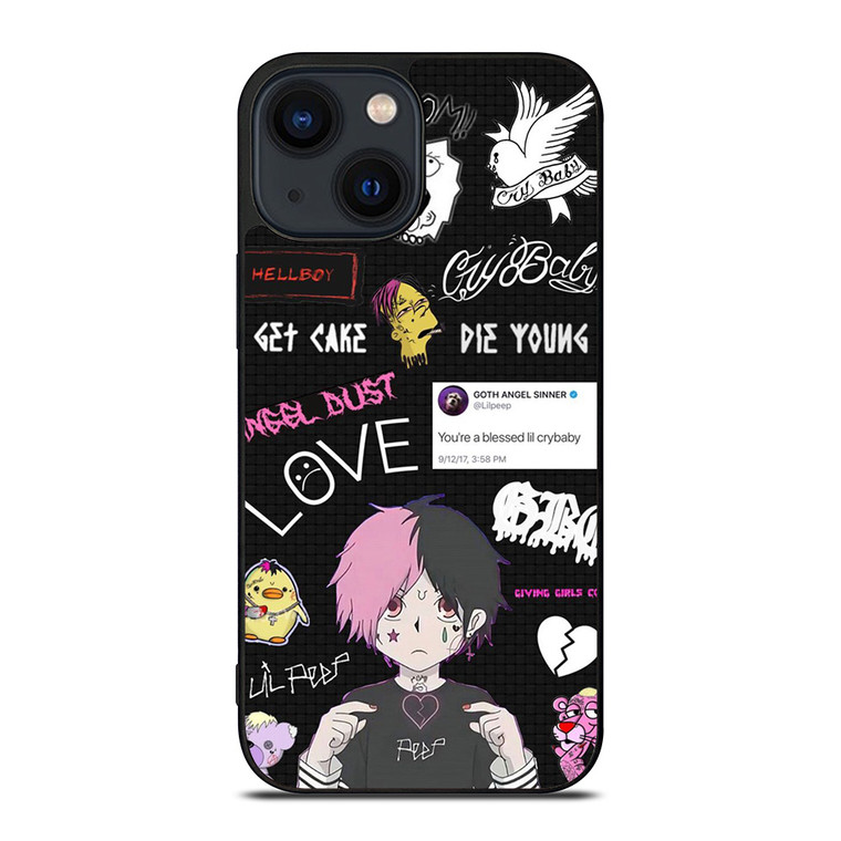 LIL PEEP COLLAGE iPhone 14 Plus Case Cover