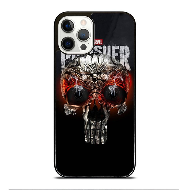 THE PUNISHER SKULL MARVEL iPhone 12 Pro Case Cover