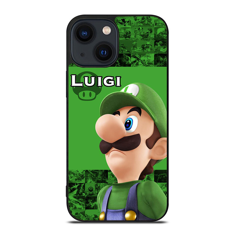 LUIGI SUPER MARIO iPhone 14 Plus Case Cover