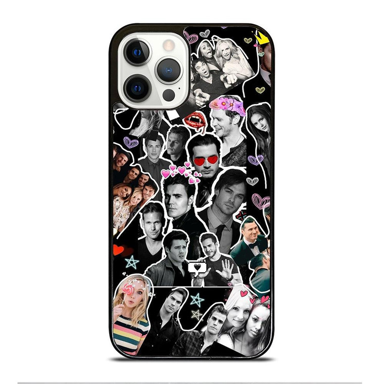 THE VAMPIRE DIARIES COLLAGE iPhone 12 Pro Case Cover