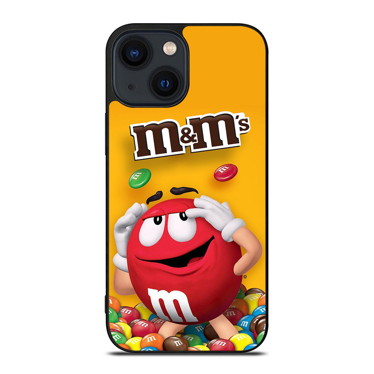 M&M'S CHOCOLATE MASCOT iPhone 14 Plus Case Cover