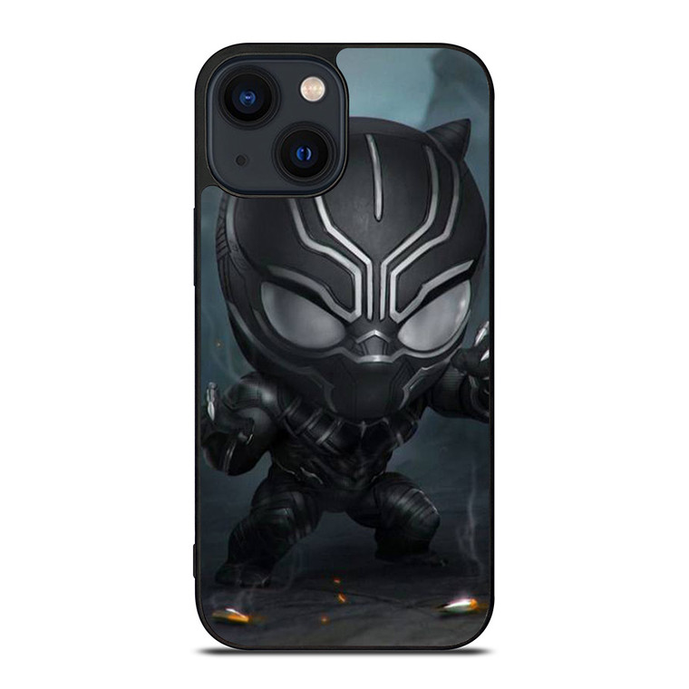MARVEL BLACK PANTHER KAWAII iPhone 14 Plus Case Cover