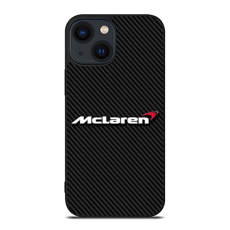 MCLAREN LOGO CARBON iPhone 14 Plus Case Cover