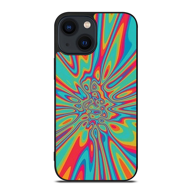 MELTED COLORFUL CHROME iPhone 14 Plus Case Cover