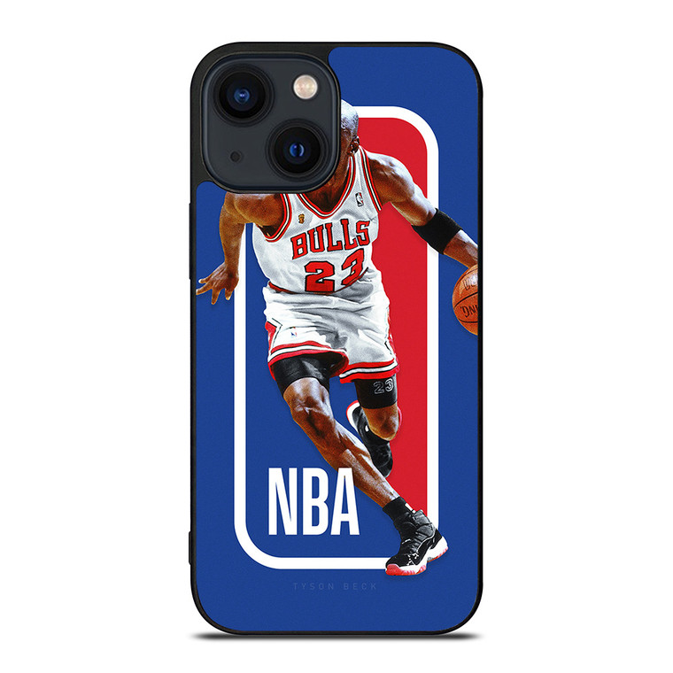 MICHAEL JORDAN NBA LOGO iPhone 14 Plus Case Cover MICHAEL JORDAN NBA LOGO iPhone 14 Plus Case Cover