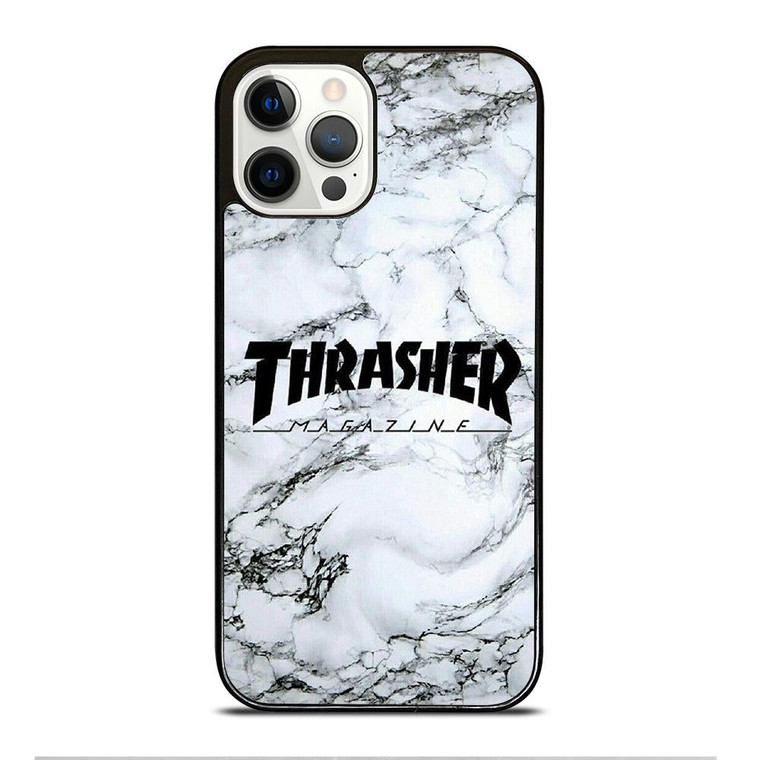 THRASHER SKATEBOARD MAGAZINE MARBLE iPhone 12 Pro Case Cover