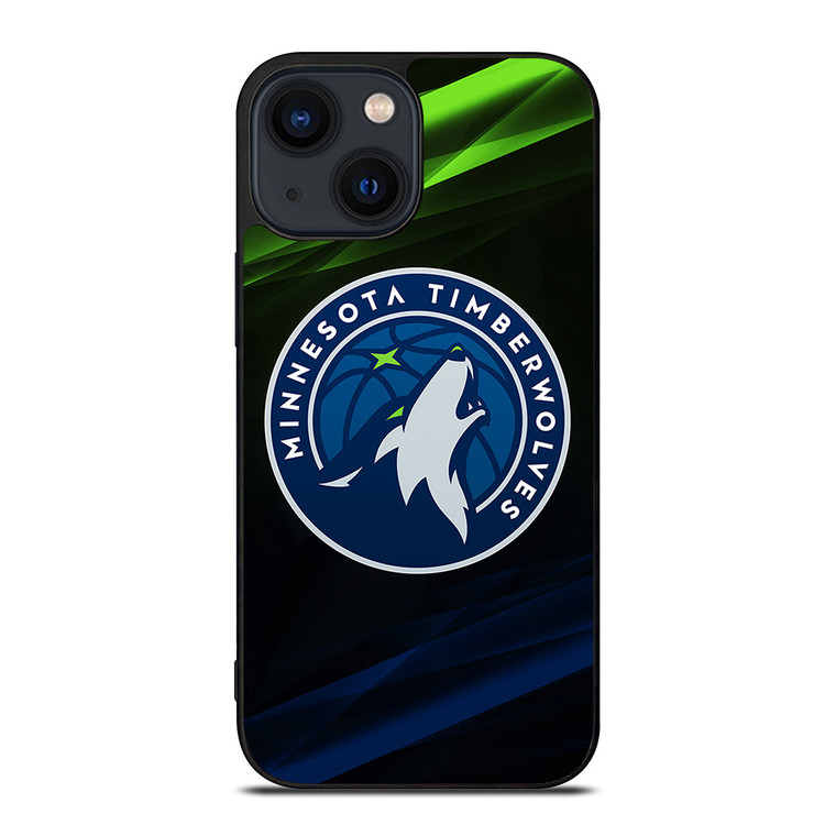MINNESOTA TIMBERWOLVES LOGO iPhone 14 Plus Case Cover MINNESOTA TIMBERWOLVES LOGO iPhone 14 Plus Case Cover