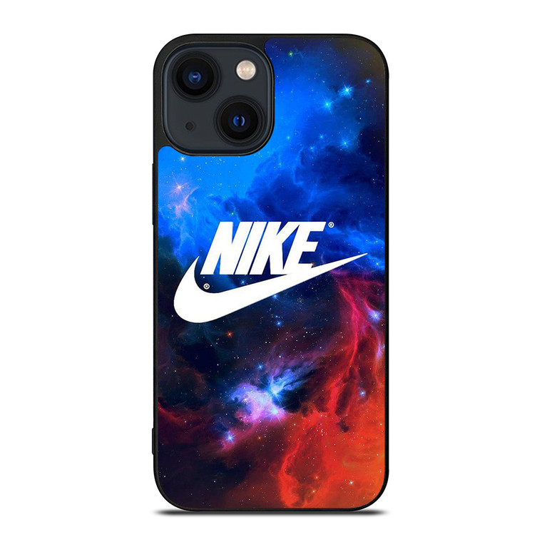 NIKE LOGO NEBULA iPhone 14 Plus Case Cover