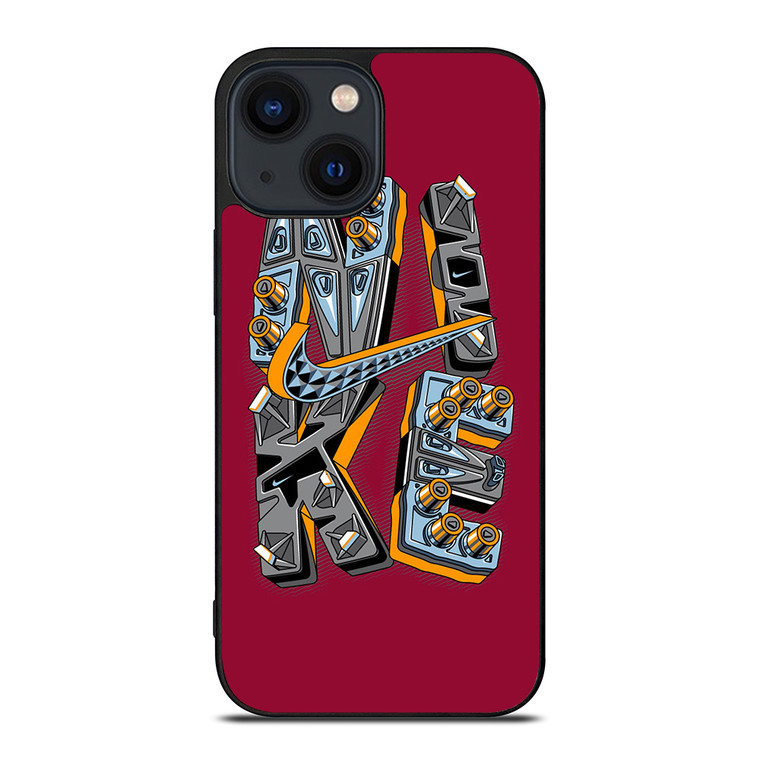 NIKE SOLES LOGO ART iPhone 14 Plus Case Cover