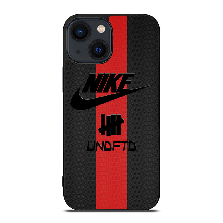NIKE X UNDEFEATED LOGO iPhone 14 Plus Case Cover