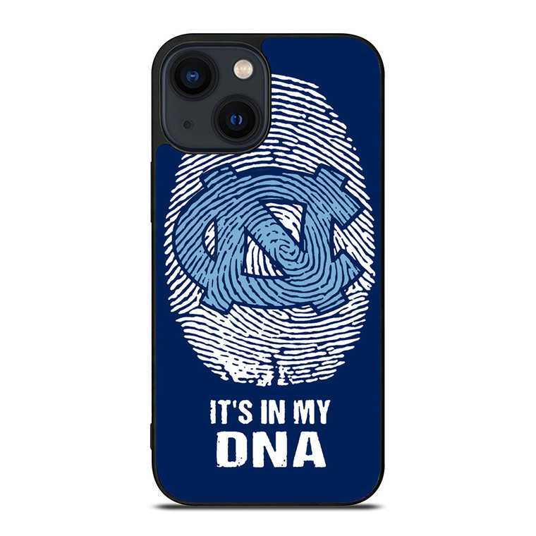 NORTH CAROLINA TAR HEELS IT S IN MY DNA iPhone 14 Plus Case Cover