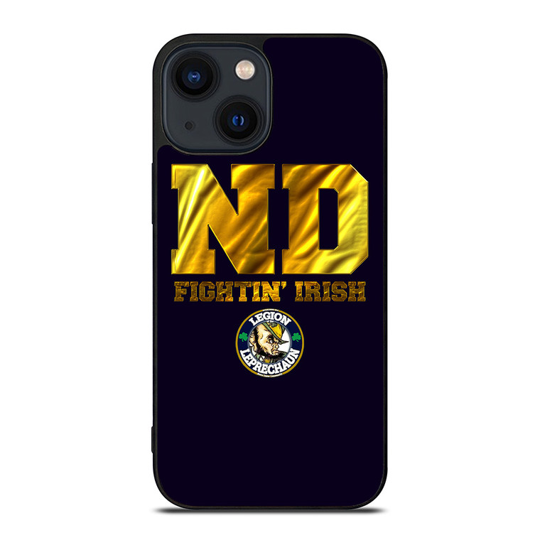 NOTRE DAME ND FIGHTING IRISH iPhone 14 Plus Case Cover