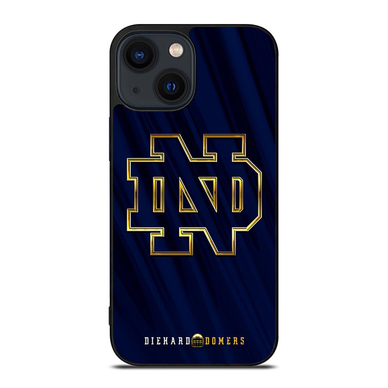 NOTRE DAME ND FOOTBALL LOGO iPhone 14 Plus Case Cover