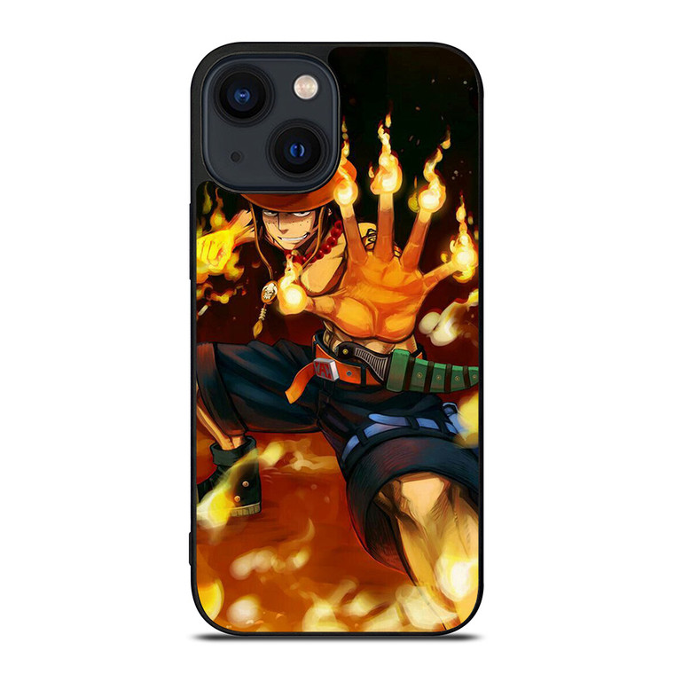 ONE PIECE ANIME PORTGAS D iPhone 14 Plus Case Cover