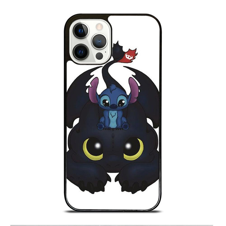 TOOTHLESS AND STITCH CUTE iPhone 12 Pro Case Cover