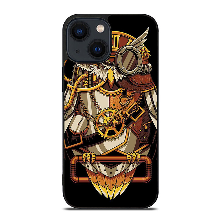 OWL STEAMPUNK iPhone 14 Plus Case Cover