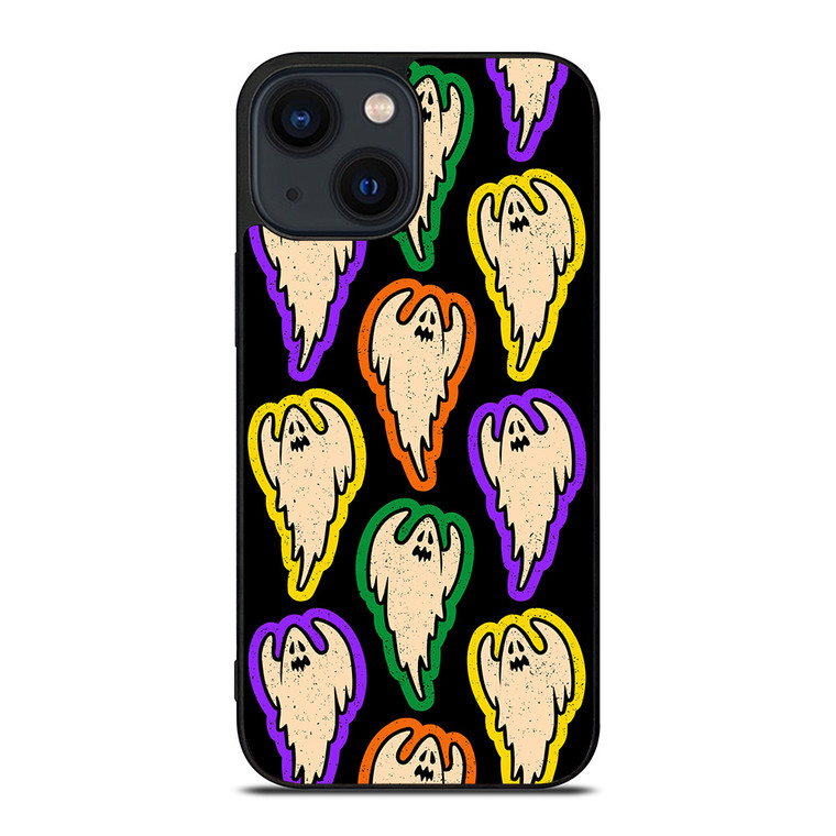 PLAYFUL HALLOWEEN GHOST PATTERN iPhone 14 Plus Case Cover