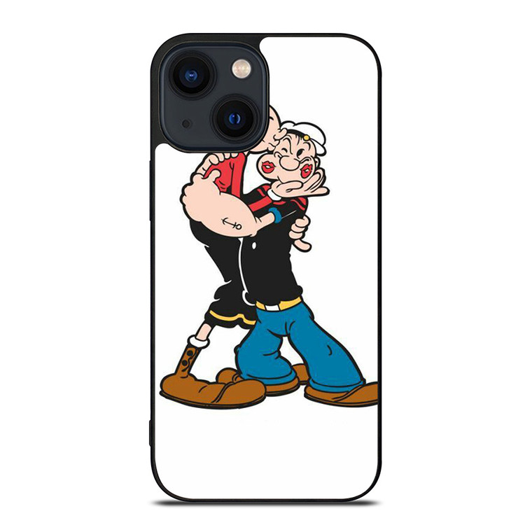 POPEYE AND OLIVE LOVE iPhone 14 Plus Case Cover