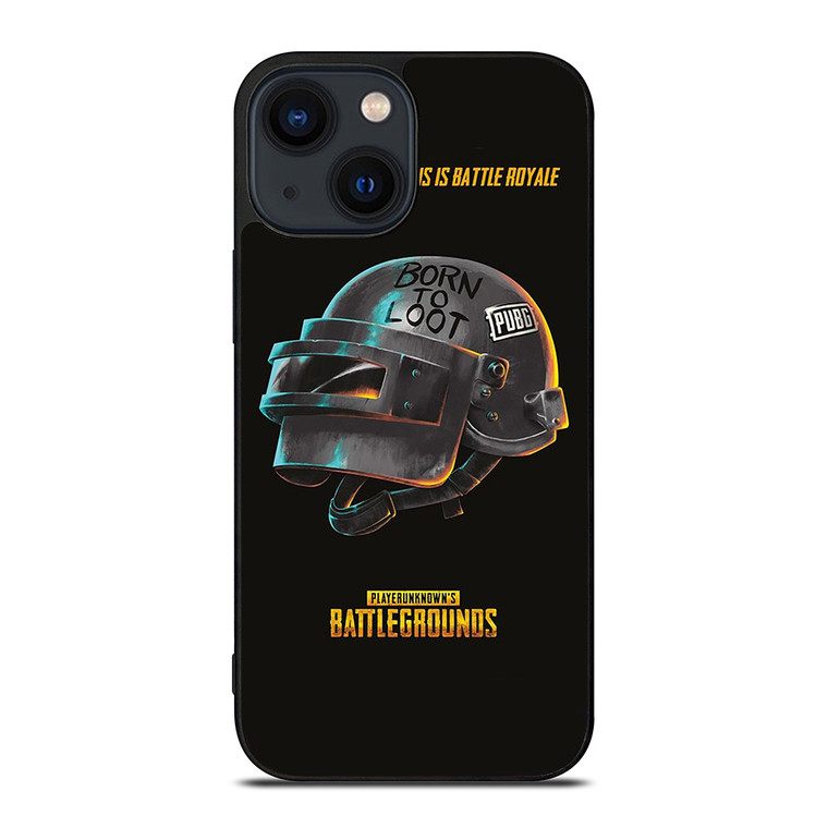 PUBG PLAYERUNKNOWN'S HELMET iPhone 14 Plus Case Cover