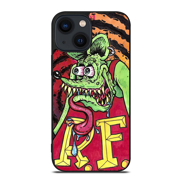 RAT FINK FACE iPhone 14 Plus Case Cover