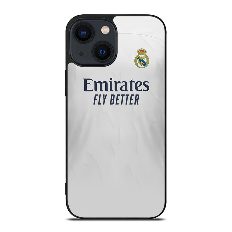 REAL MADRID 2020 HOME JERSEY iPhone 14 Plus Case Cover