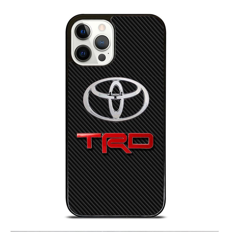 TOYOTA TRD  LOGO CARBON iPhone 12 Pro Case Cover