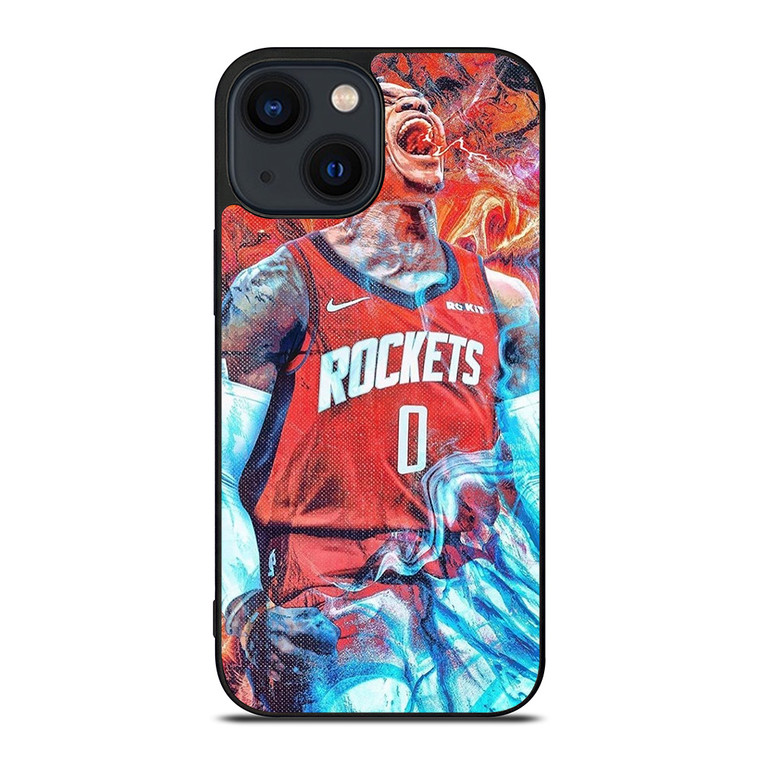 RUSSELL WESTBROOK HOUSTON ROCKETS iPhone 14 Plus Case Cover