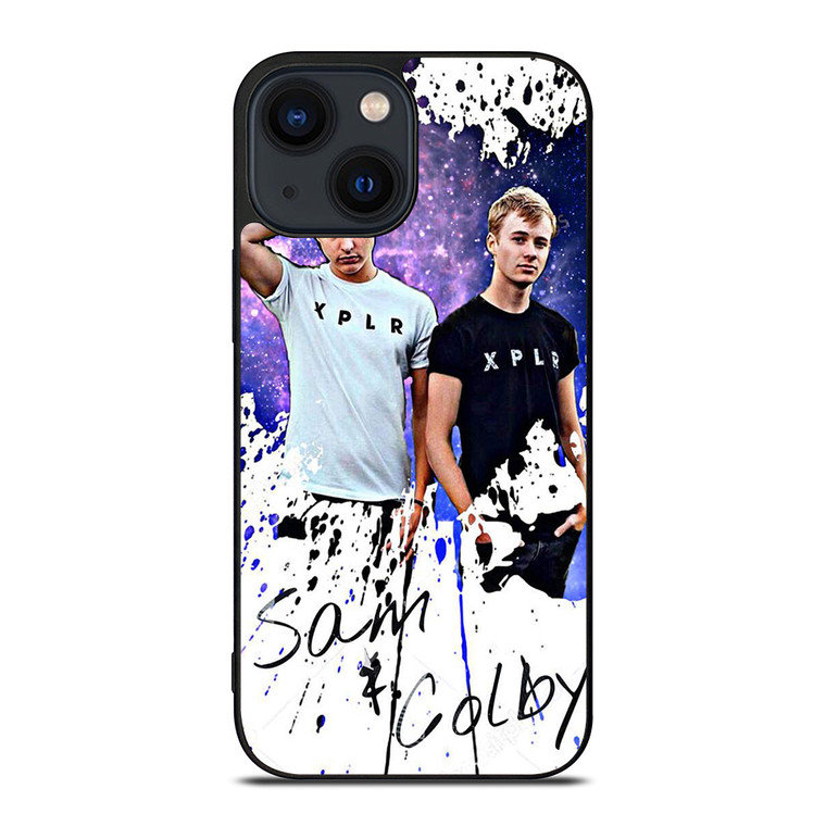SAM AND COLBY ART iPhone 14 Plus Case Cover