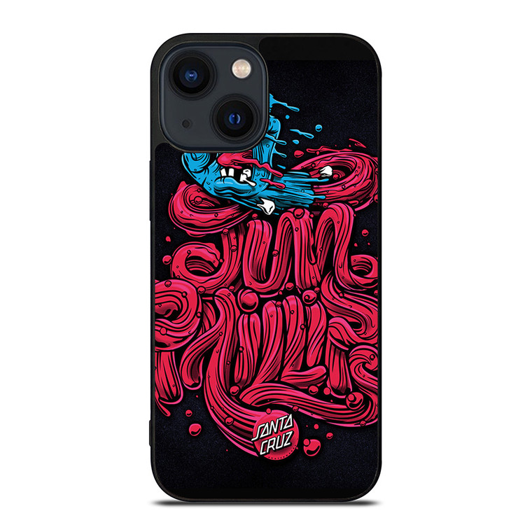 SANTA CRUZ SKATEBOARDS CLIPART iPhone 14 Plus Case Cover