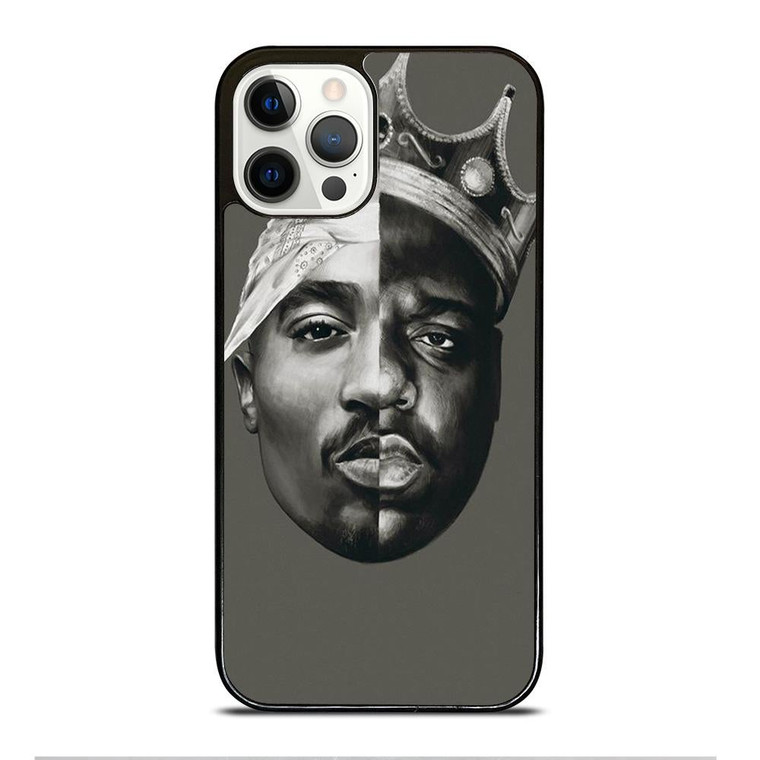 TUPAC AND NOTORIOUS BIG ART iPhone 12 Pro Case Cover