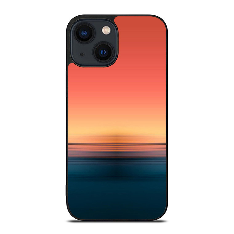 SEA SUNSET GRADIENT iPhone 14 Plus Case Cover