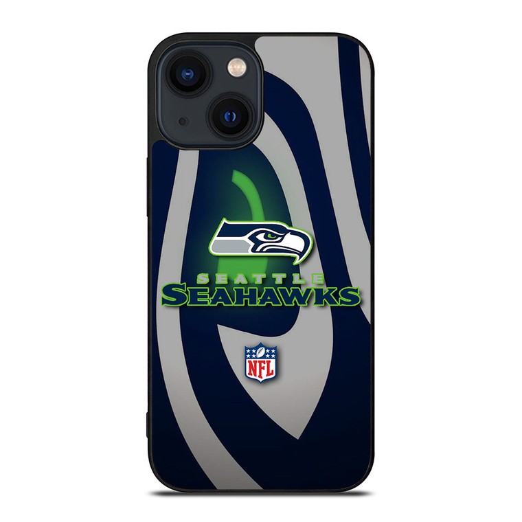 SEATTLE SEAHAWKS NFL TEAM LOGO iPhone 14 Plus Case Cover