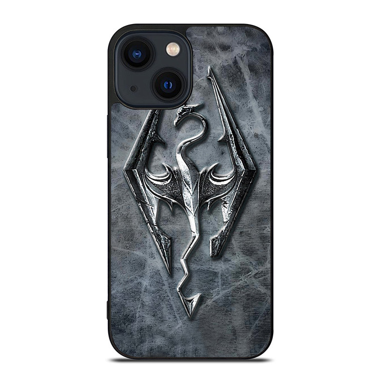 SKYRIM LOGO ELDER SCROLLS iPhone 14 Plus Case Cover