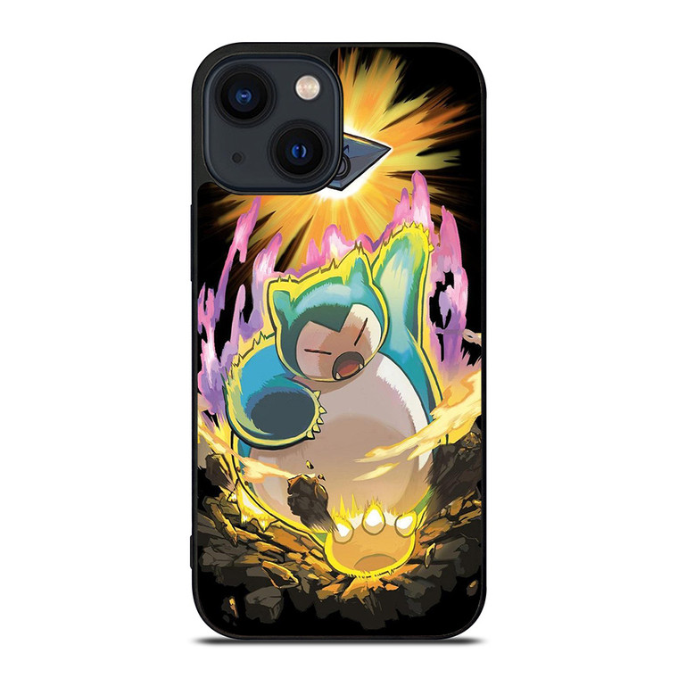 SNORLAX POKEMON ART iPhone 14 Plus Case Cover